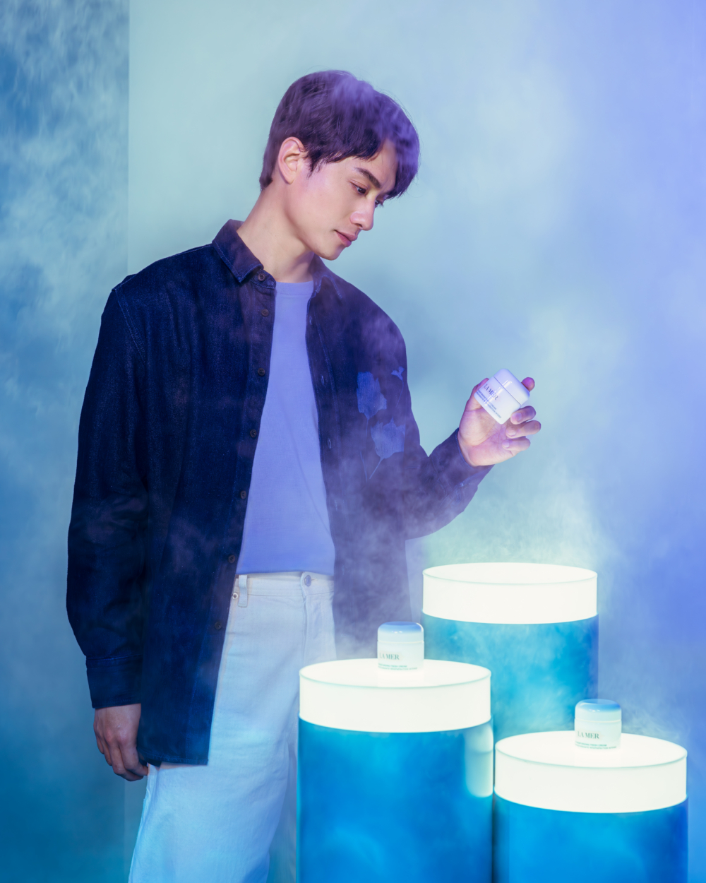 劉俊謙 Terrence 近距離體驗 La Mer 經典傳奇療癒水潤的精華面霜系列