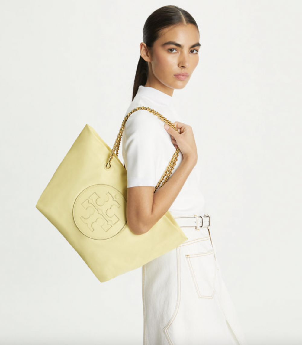 Ella 鏈條托特包。