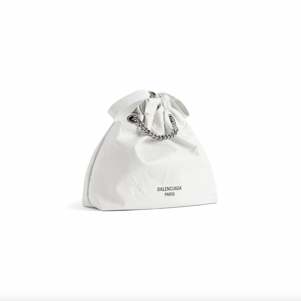 Women's Crush XS Tote Bag in White 。