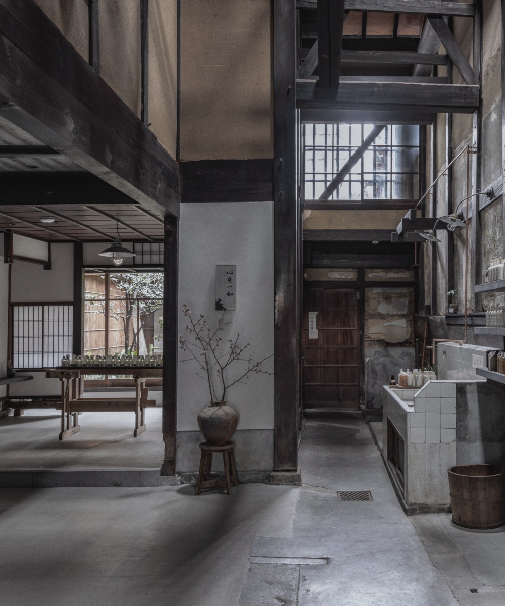 「Le Labo Kyoto Machiya」原先為一幢建於1879年的老町家