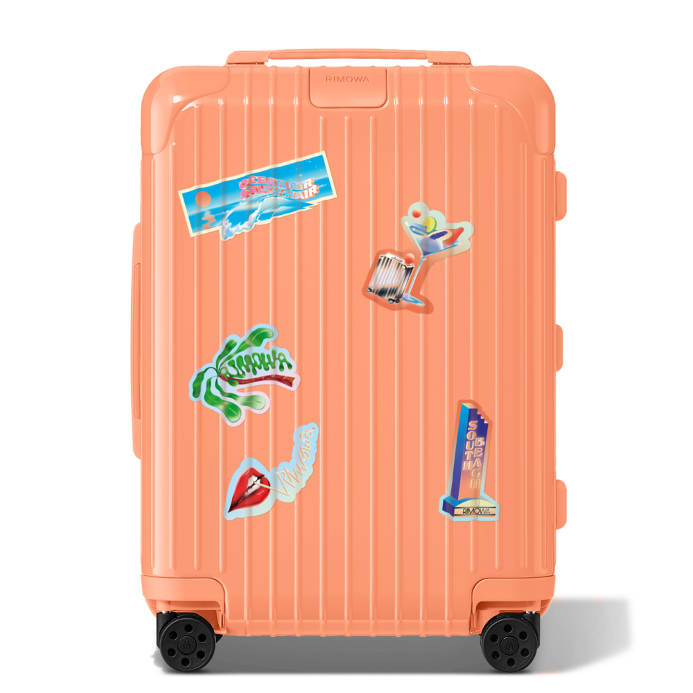 可以點綴在行李箱上。