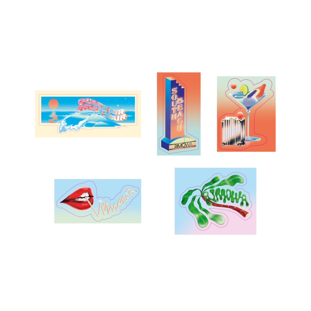 本次登場的貼紙組。