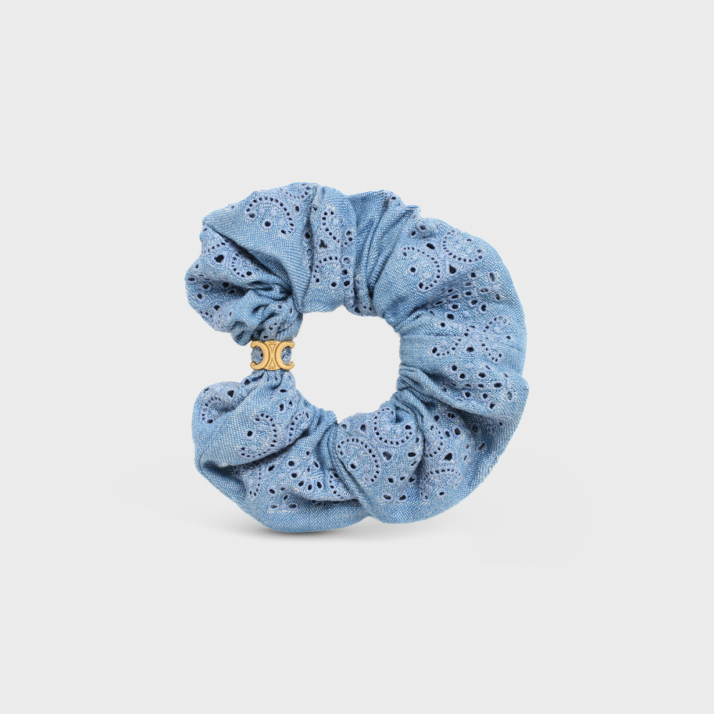 CELINE SCRUNCHY ENGLISH EMBROIDERY