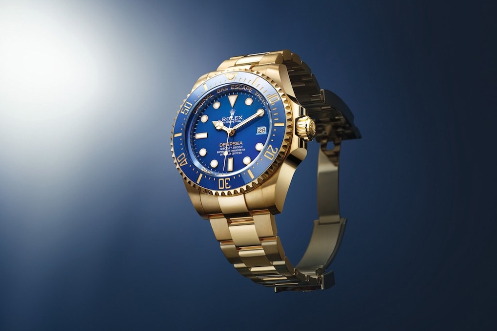 Oyster Perpetual Rolex Deepsea腕錶，44mm，18K黃金款
