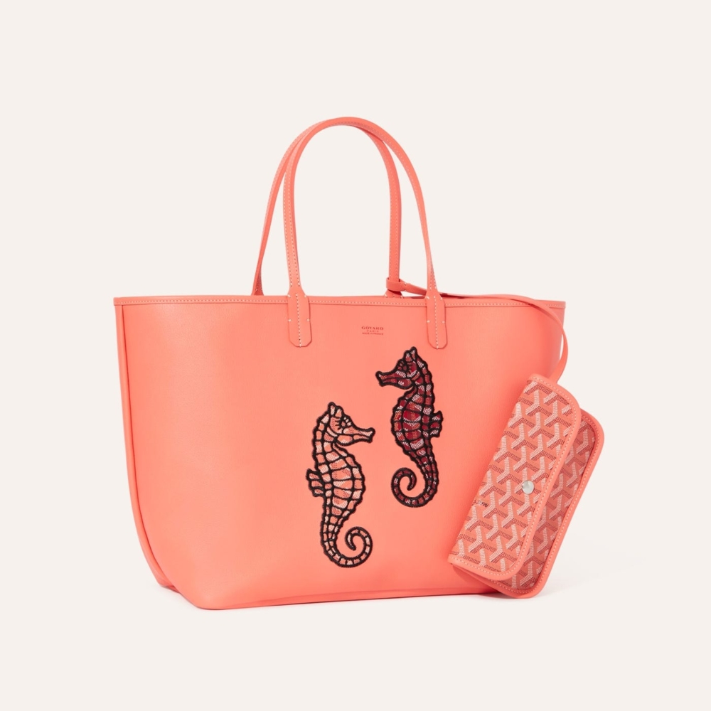 Anjou PM Seahorse Embroidery