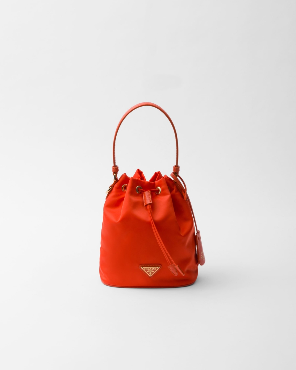 Prada Re-Edition 1978 Re-Nylon mini-bag橘色。