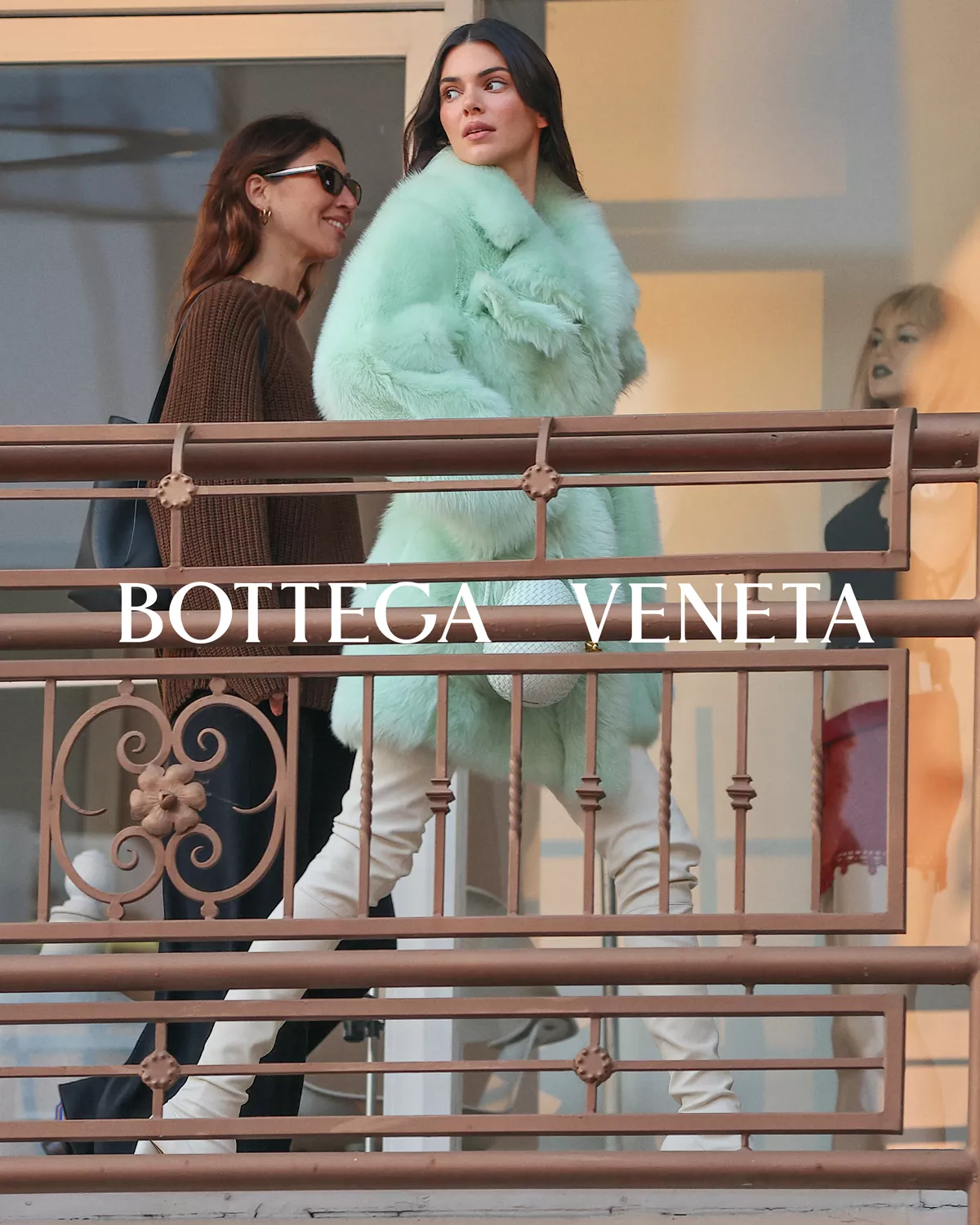 Bottega Veneta的形象大片。