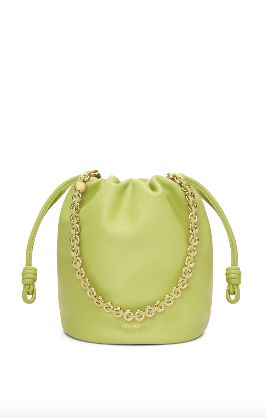 Flamenco Purse Bucket bag in mellow nappa lambskin柔軟納帕小羊皮水桶包