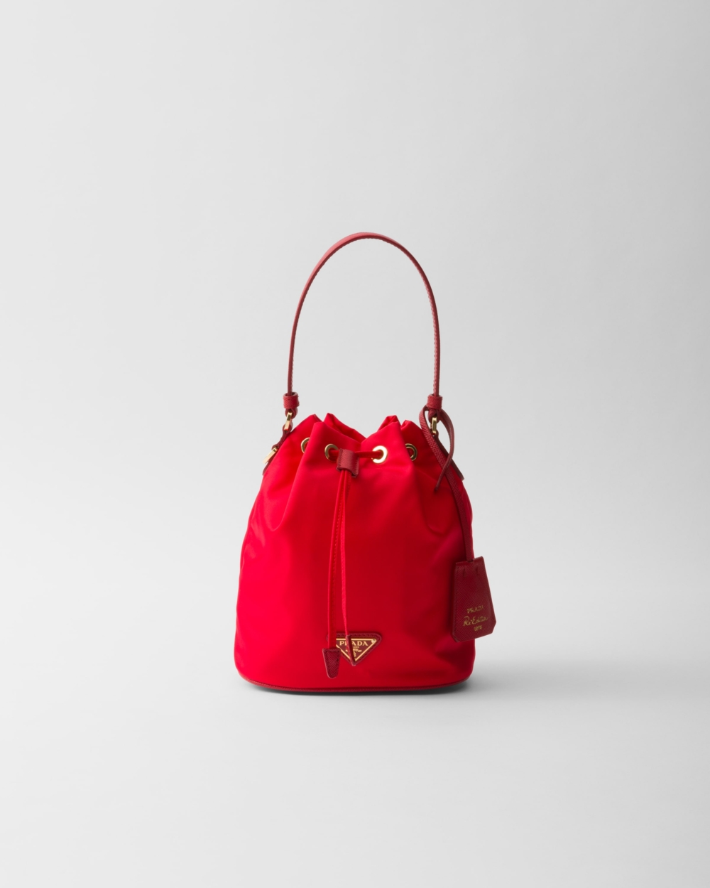 Prada Re-Edition 1978 Re-Nylon mini-bag紅色。