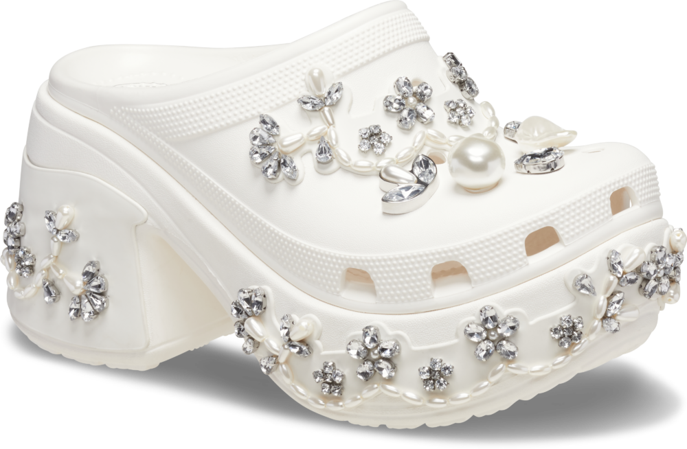 Simone Rocha x Crocs Siren Clog。