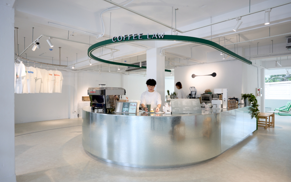 位於二樓的COFFEE LAW空間。
