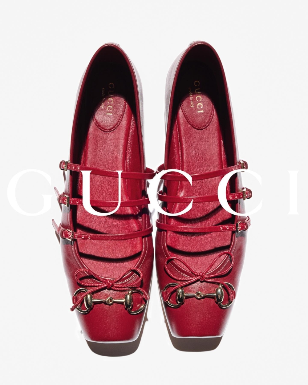 Gucci芭蕾舞平底鞋