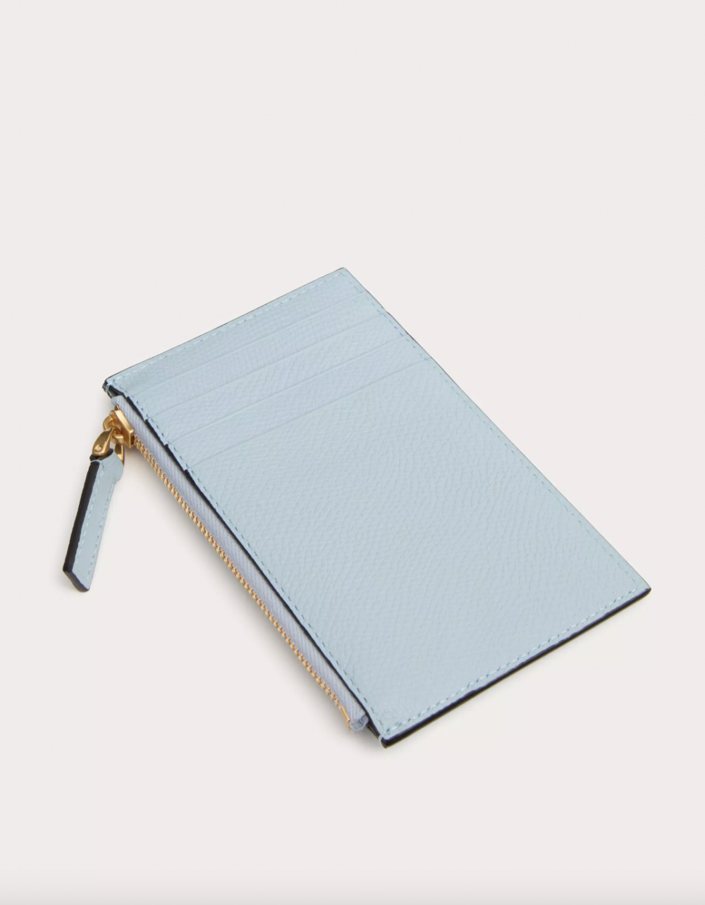 VLOGO Signature Grainy Calfskin Cardholder。