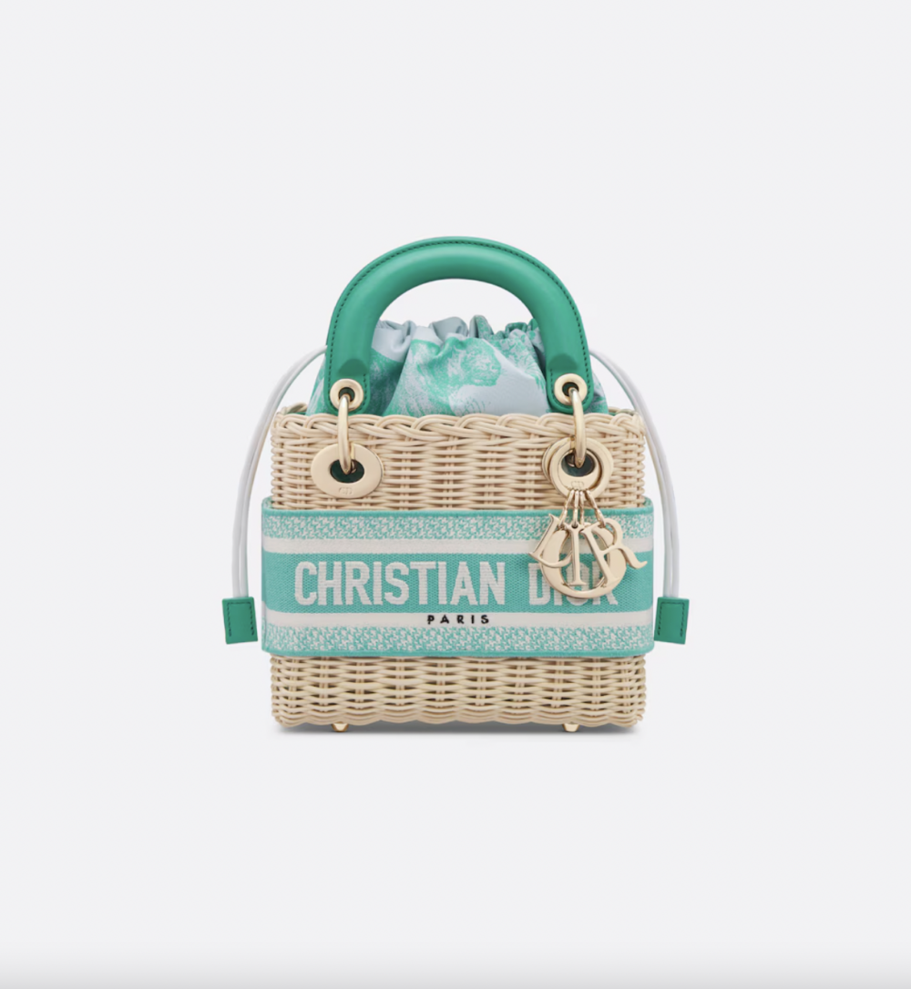 Mini Dioriviera Lady Dior Bag。