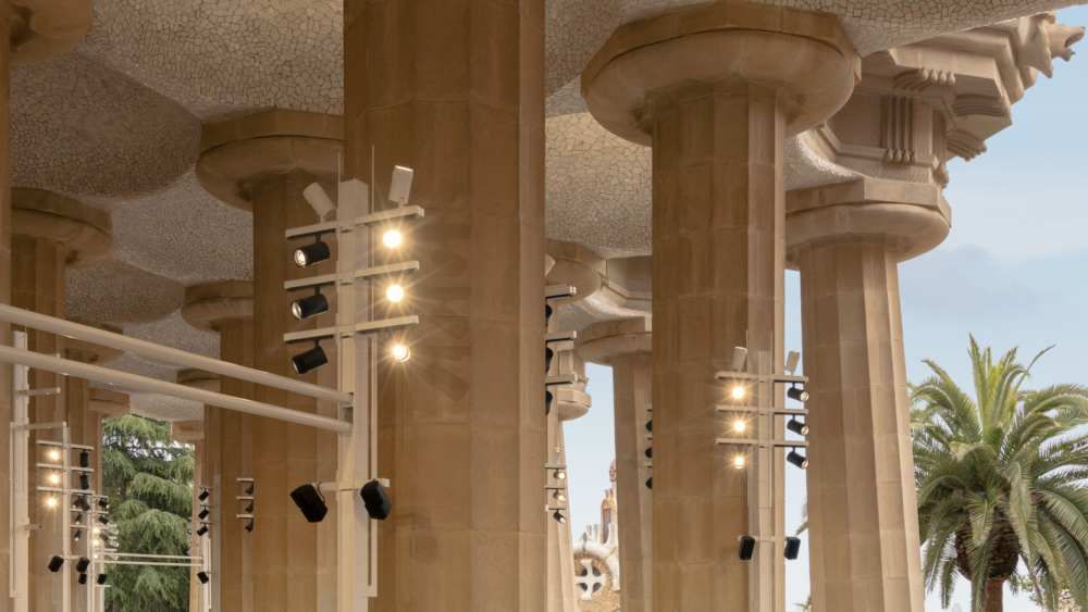 Louis Vuitton的本次秀場。