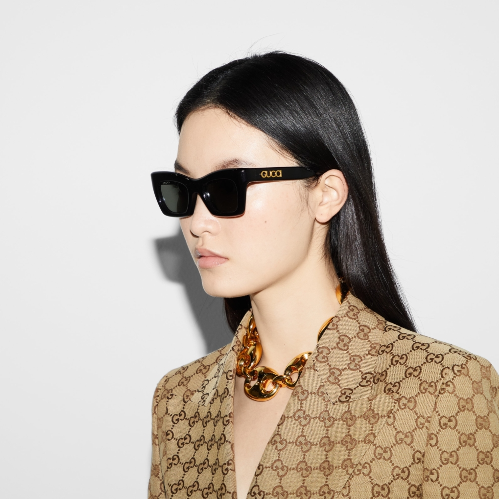 Gucci Specialized fit rectangular sunglasses太陽眼鏡