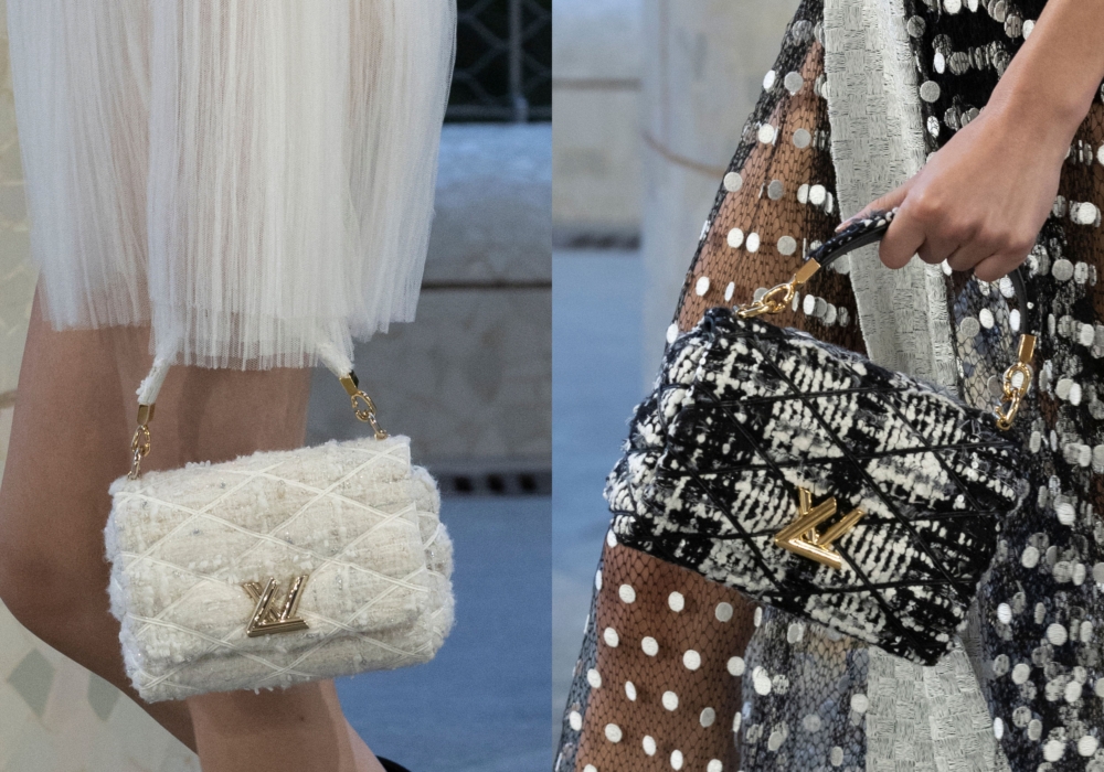 Louis Vuitton 大秀登場的包款。