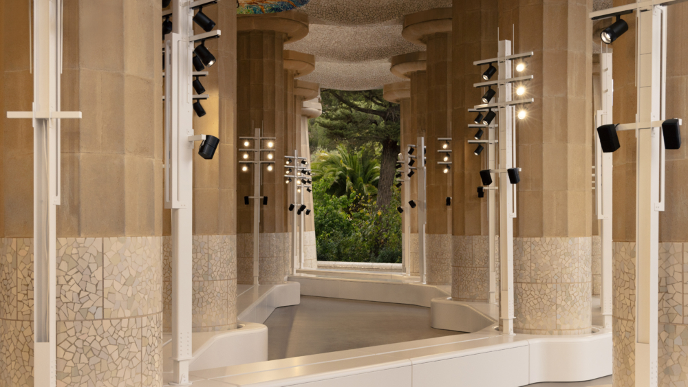 Louis Vuitton的本次秀場。