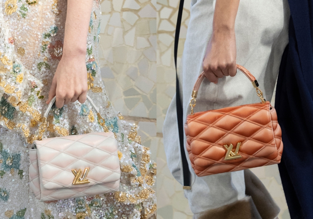 Louis Vuitton 大秀登場的包款。