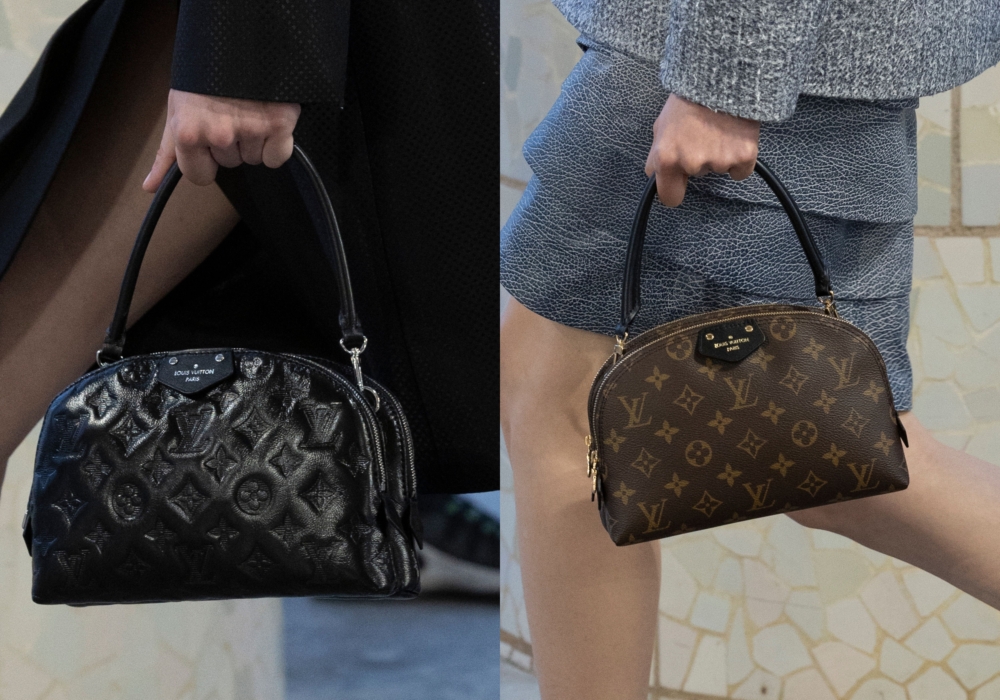 Louis Vuitton 大秀登場的包款。