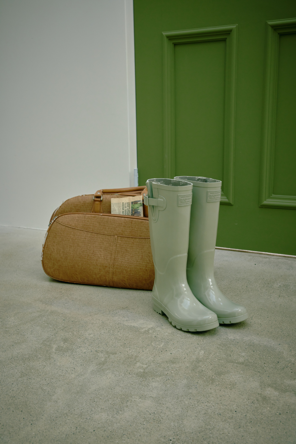 品牌之中的雨靴款式。