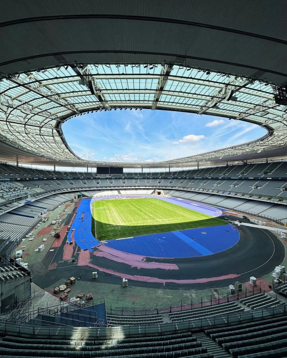 法蘭西體育場Stade de France是法國最大的體育場