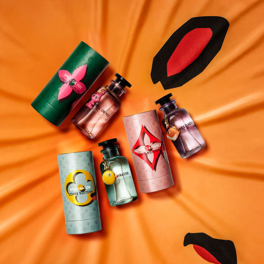Louis Vuitton與藝術家孫一鈿合作的限量香水