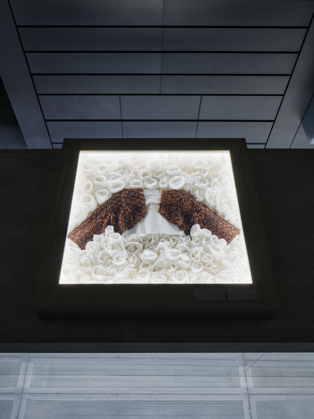 高級訂製服的展覽。