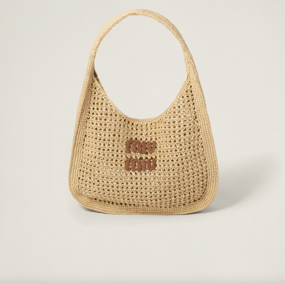 Woven Fabric Hobo Bag。