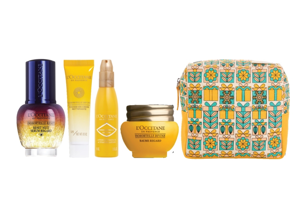 蠟菊煥活雙效眼部精華套裝。