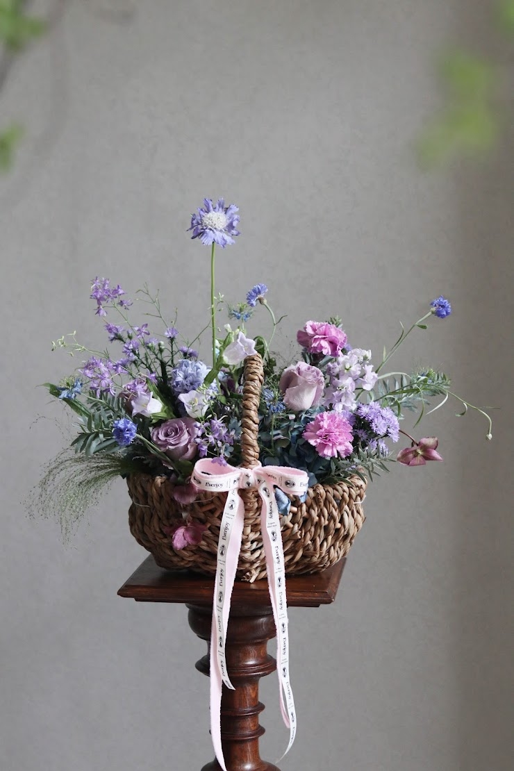 Hopeful Purple Basket。
