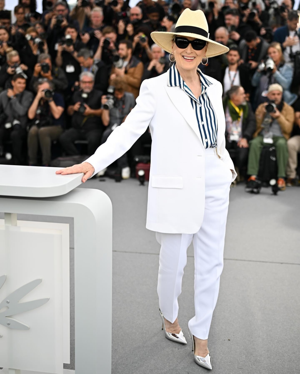 影星Meryl Streep睽違35年再度踏上康城紅毯