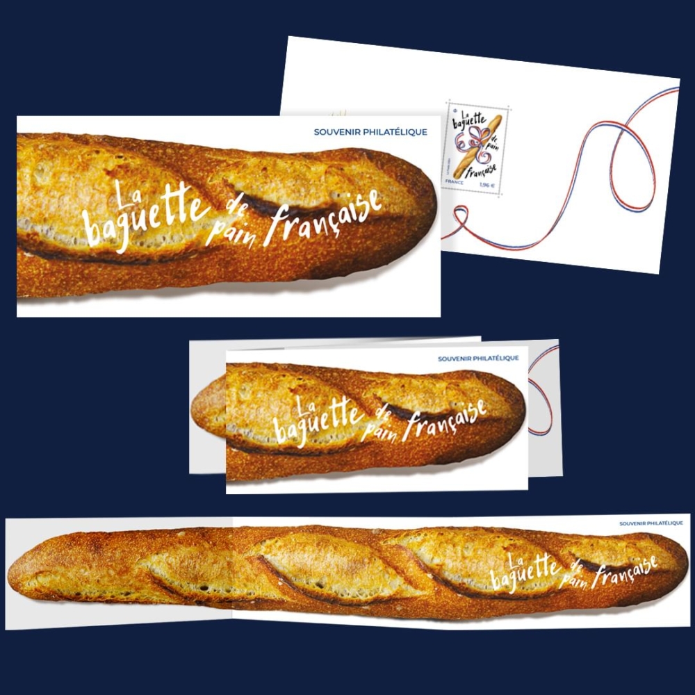 Souvenir - Baguette de pain française。