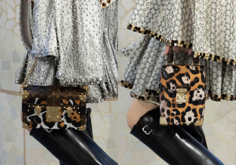 Louis Vuitton 大秀登場的包款。
