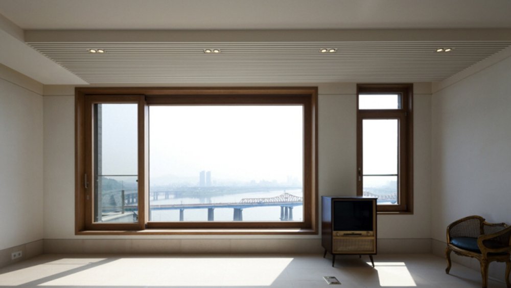 簡約的室內設計宛如一座現現代藝廊