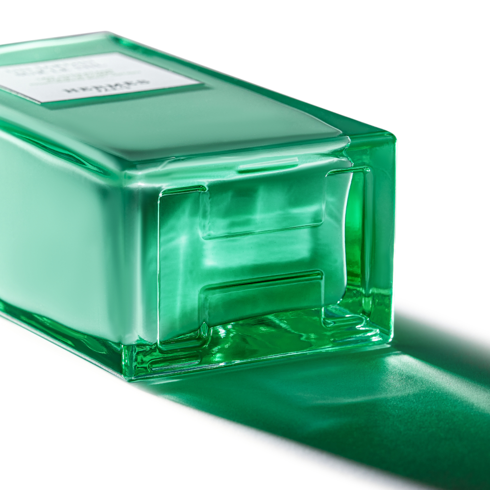 Le Bain Hermès沐浴系列採用玻璃瓶身