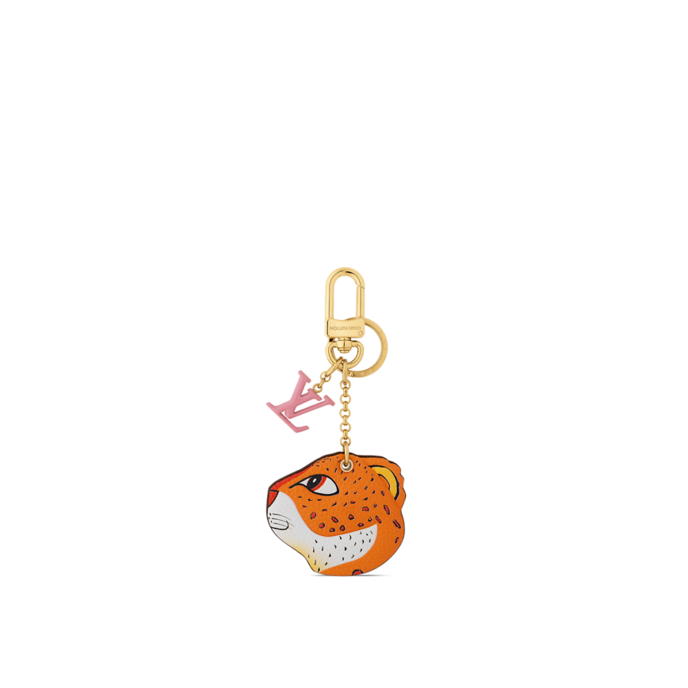 Animogram Leopard Key Holder And Bag Charm