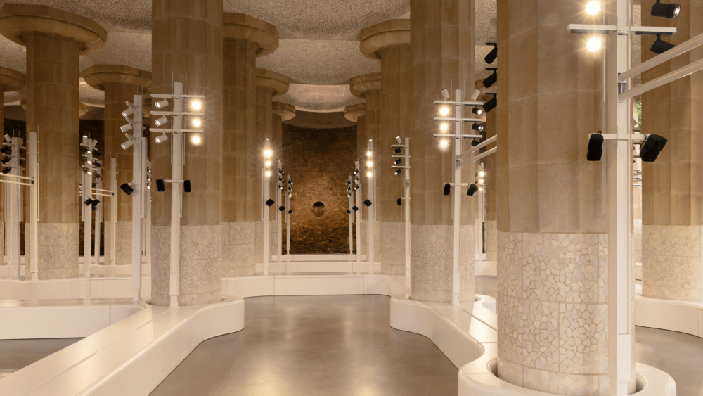 Louis Vuitton的本次秀場。