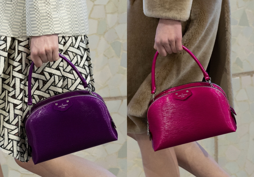 Louis Vuitton 大秀登場的包款。