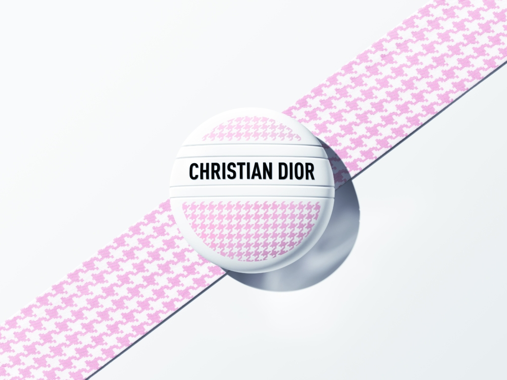 Dior緹花全能修護霜粉紅限量版