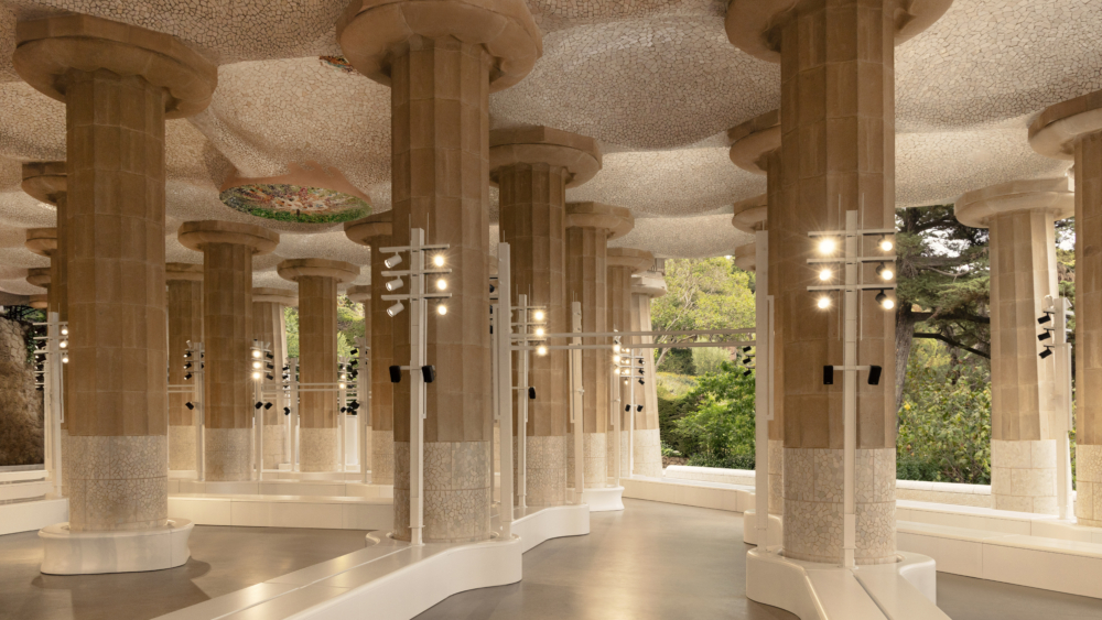 Louis Vuitton的本次秀場。