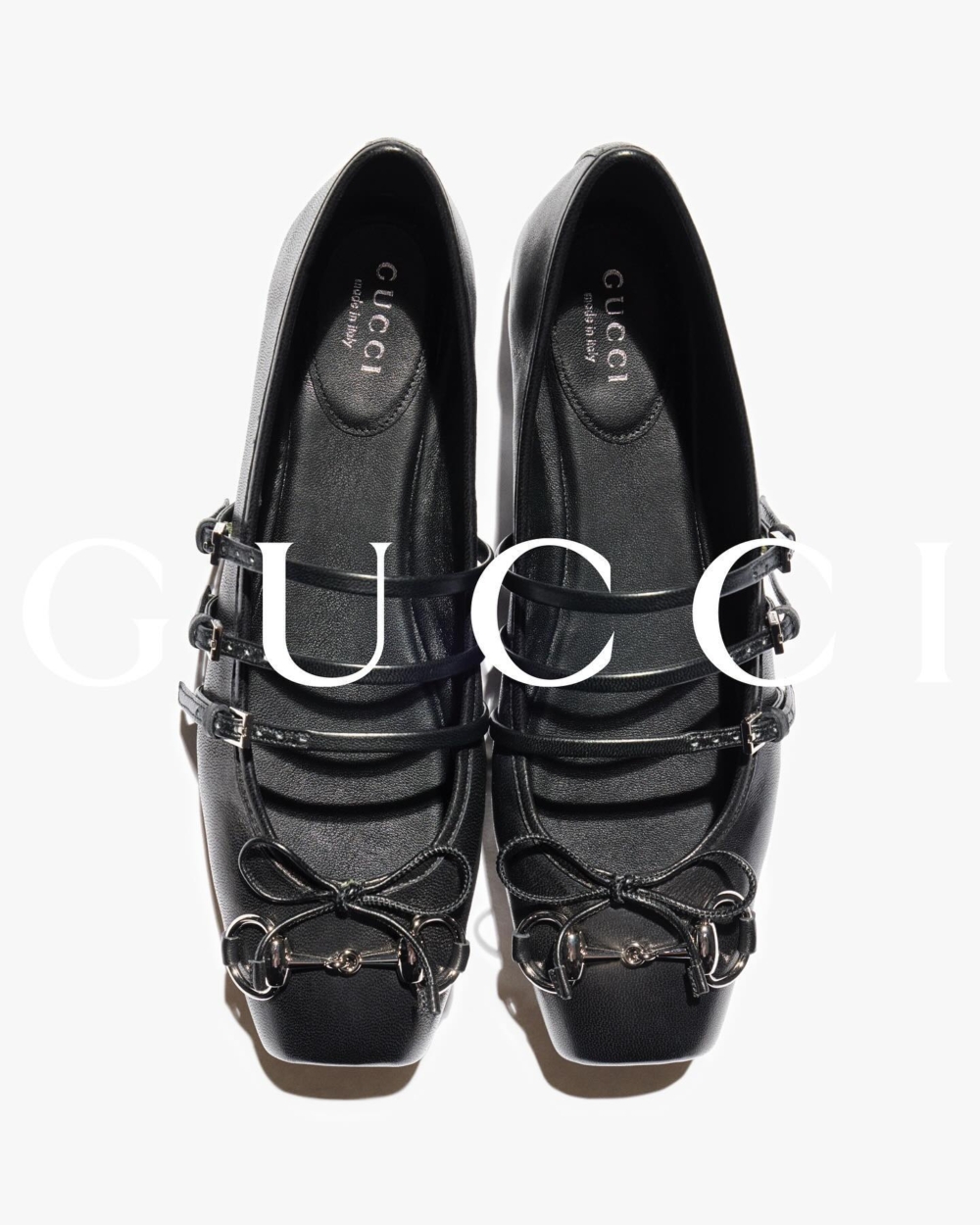 Gucci芭蕾舞平底鞋