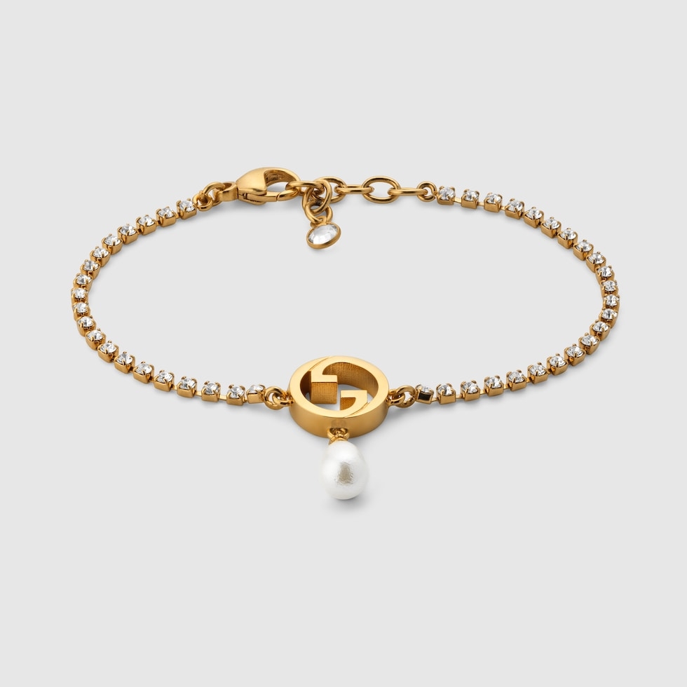 GUCCI BLONDIE CRYSTAL BRACELET