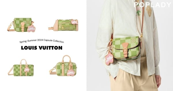 Louis Vuitton全新俏皮手袋：綠色復古風格系列經典款式，揹起來俏皮又可愛！