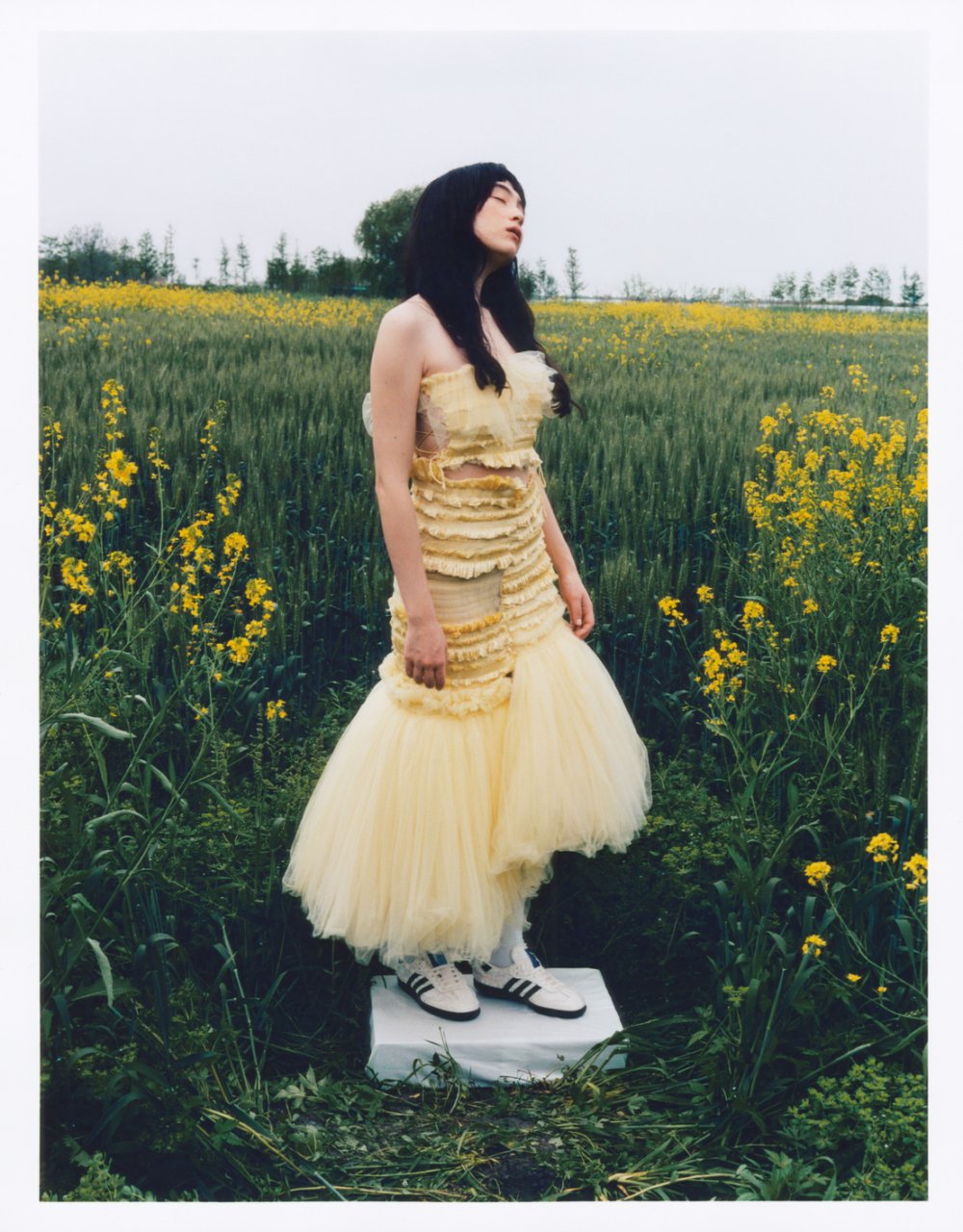 adidas Originals × Caroline Hu的形象照。