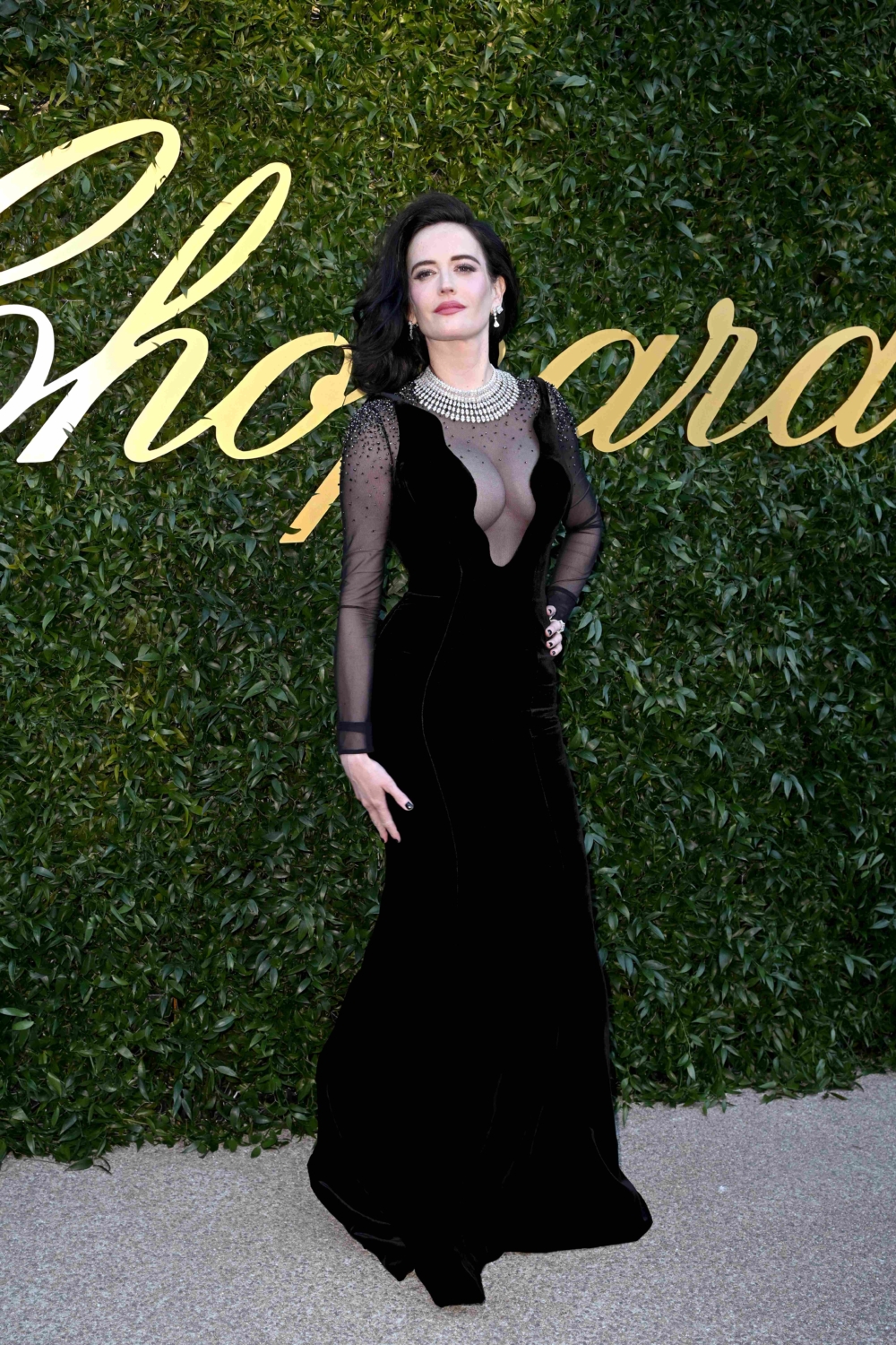 Eva Green穿著Atelier Versace高級訂製服出席