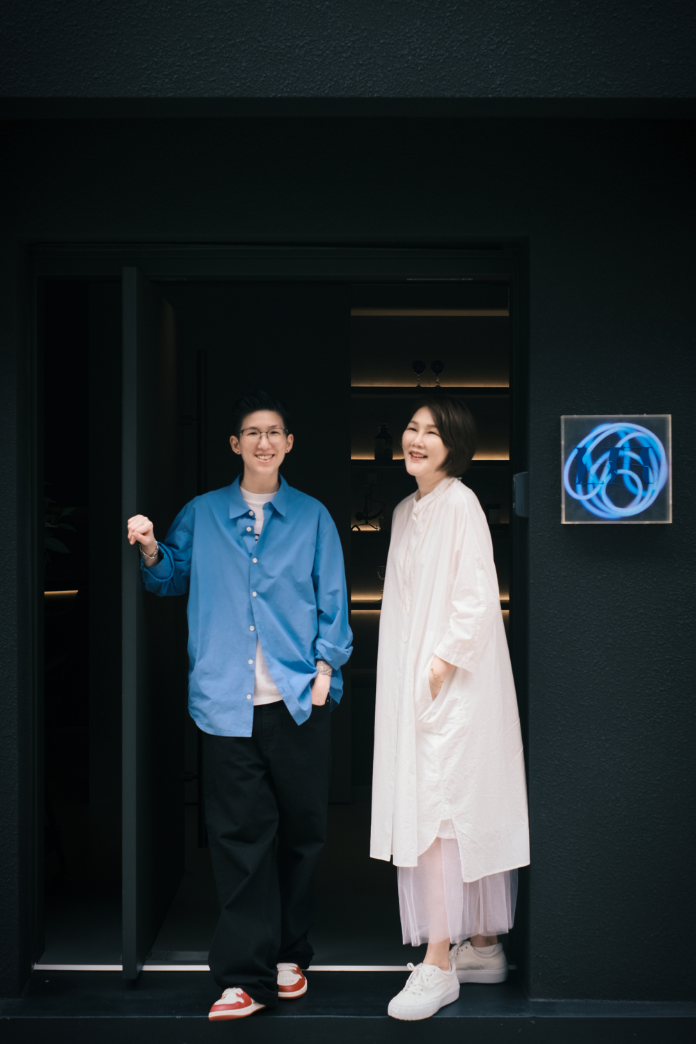 LIT的創辦人, L與Nir。