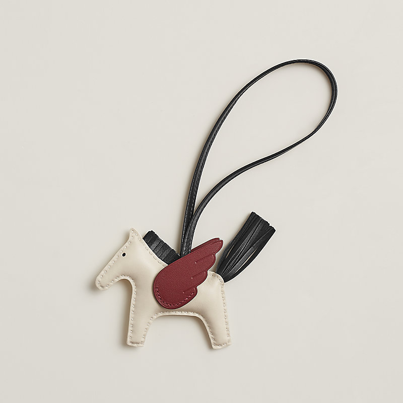 Hermès Rodeo皮製小馬吊飾