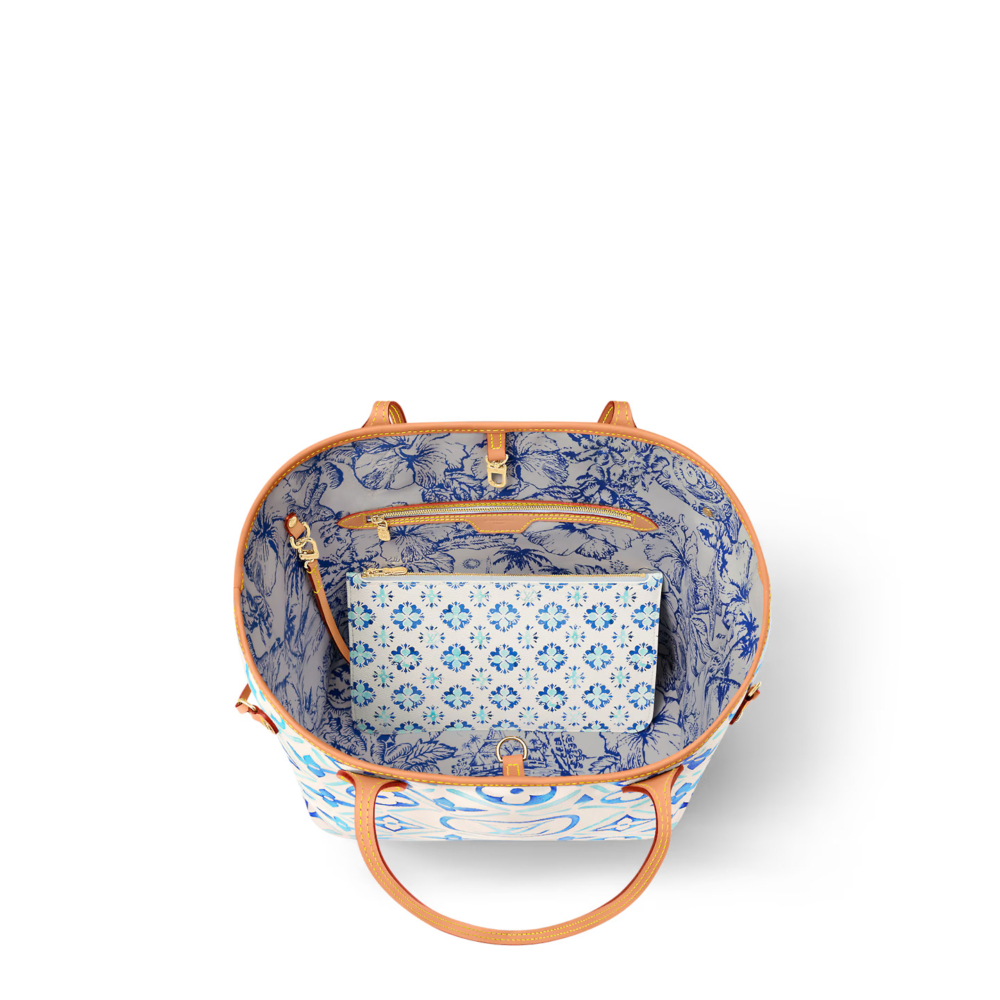 Neverfull MM Lagoon藍色