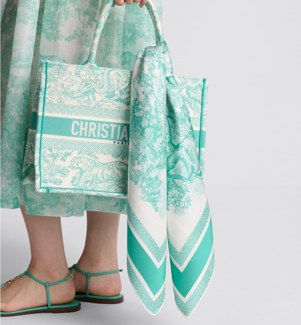 Dioriviera Toile de Jouy Sauvage 法式印花圖騰 90 方巾